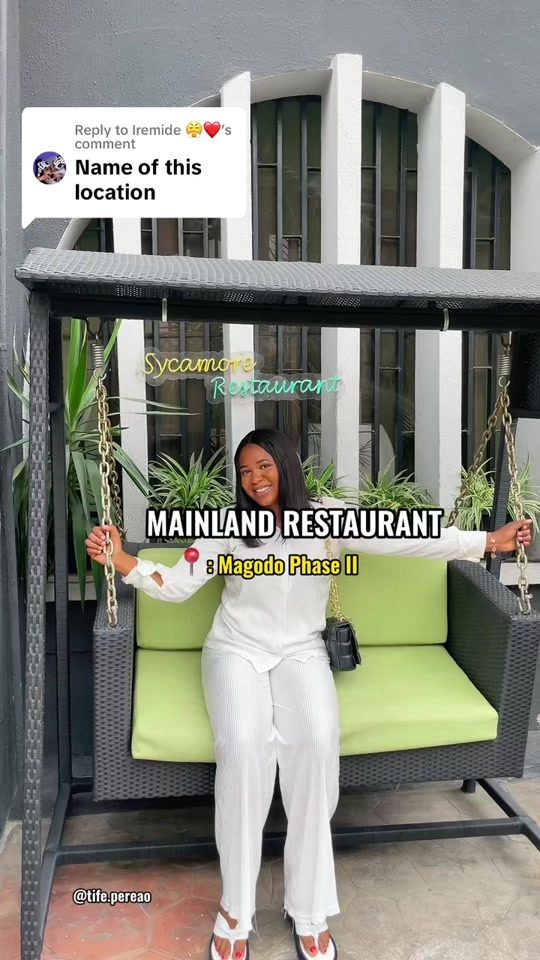 Sycamore — Restaurant in Magodo, Lagos